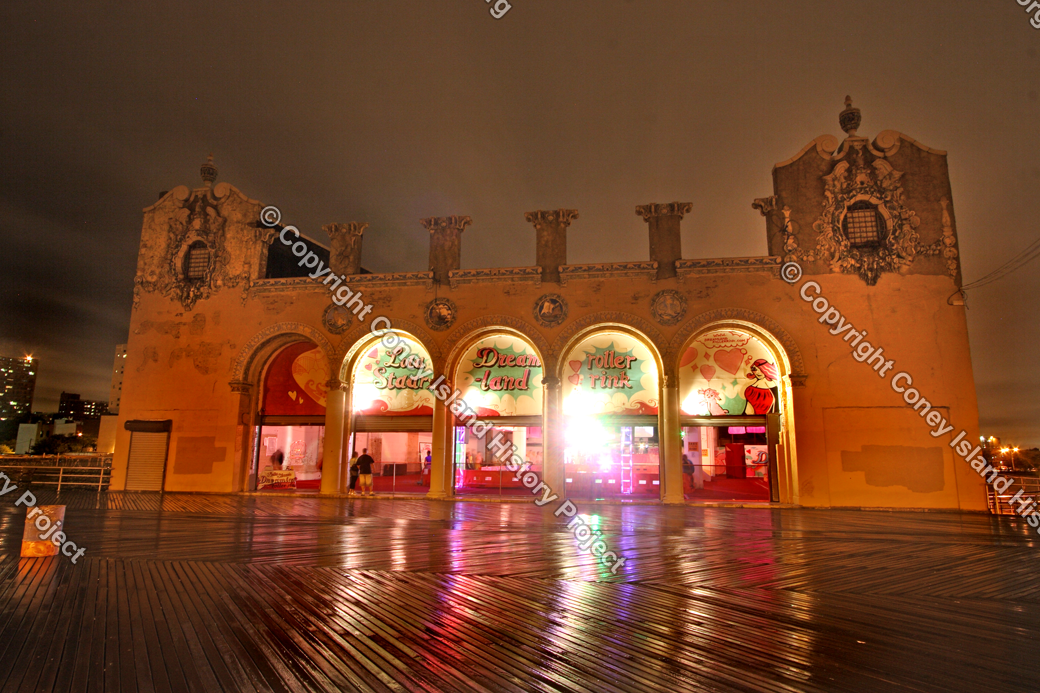 Dreamland Roller Rink Childs Building Coney Island