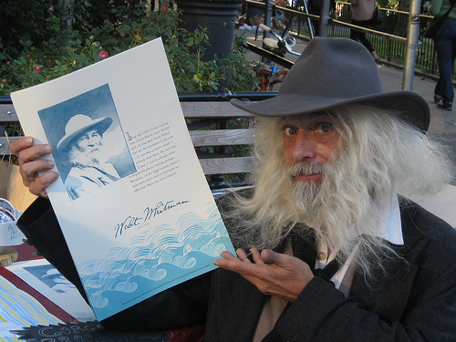 John Farrell as Walt Whitman: Time Traveler