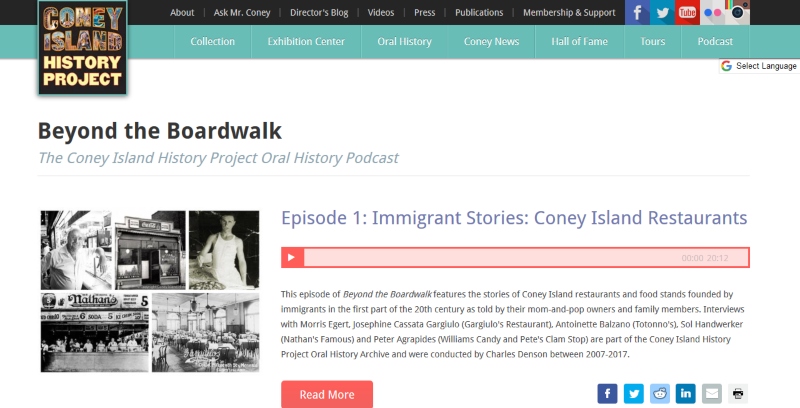 Coney Island History Project Podcast