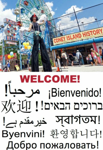 Coney Island History Project Multilingual Brochure