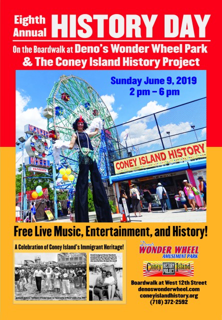 History Day Deno's Wonder Wheel Park Coney Island History Project