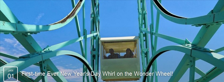 New Year's Day Wonder Wheel