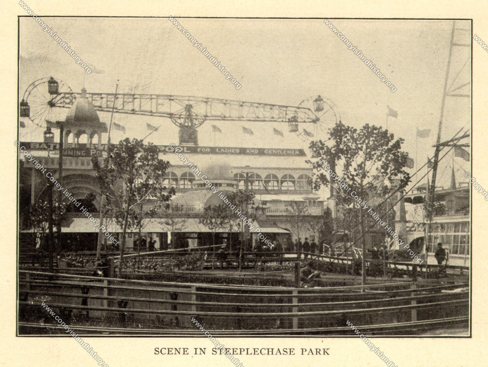 Page 06 Bottom Scene In Steeplechase Park Coney Island History Project