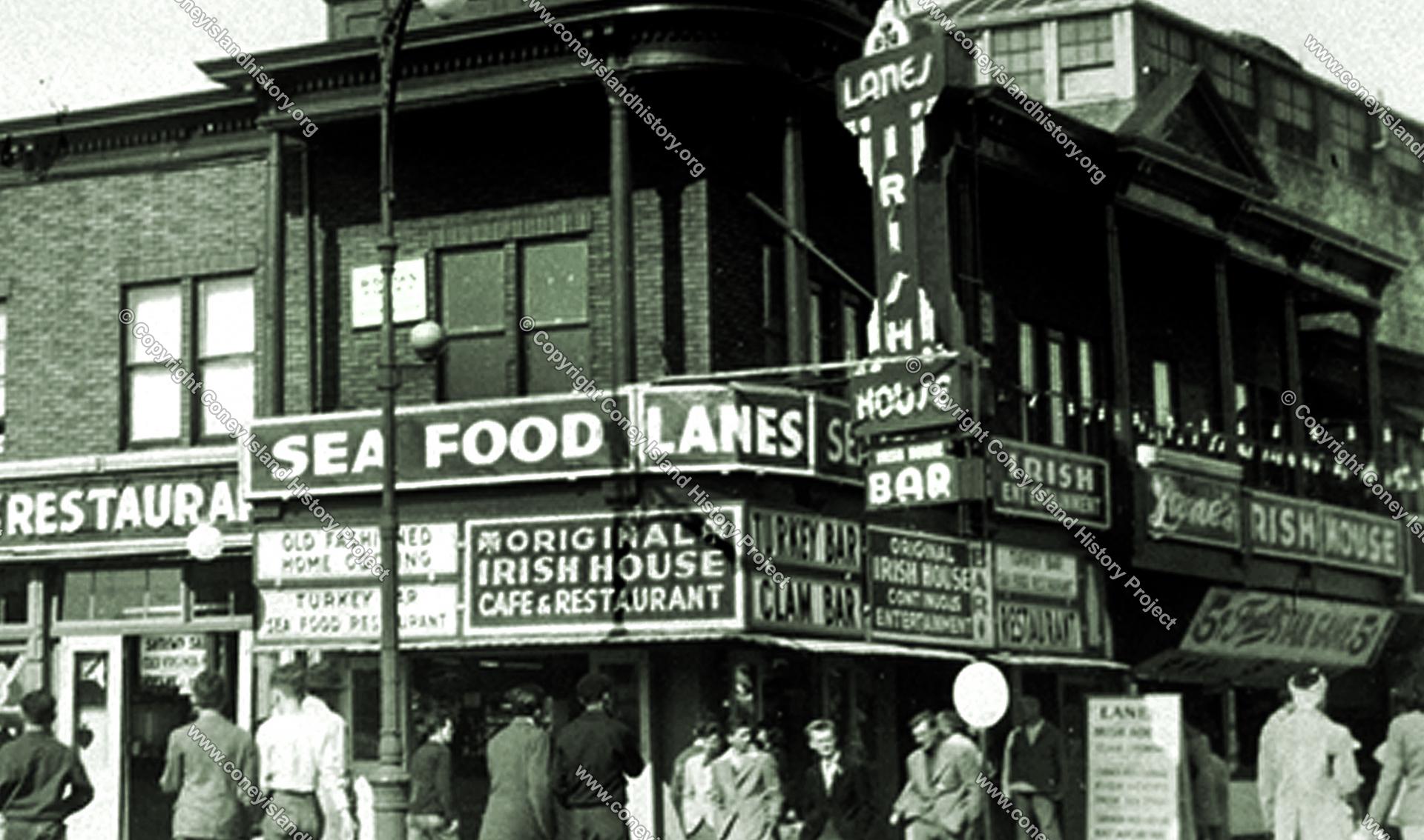 Lane's Irish House Coney Island History Project