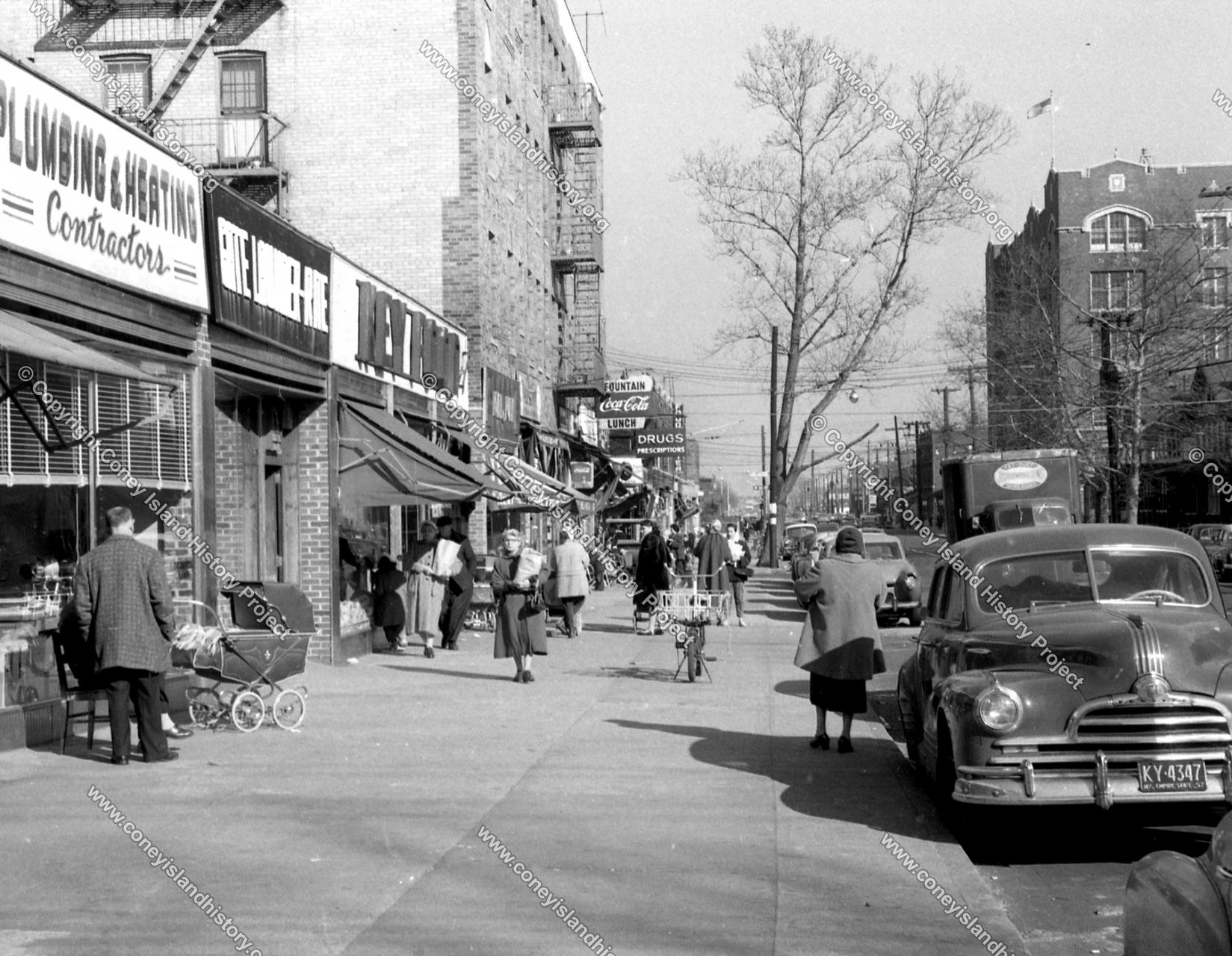 Neptune Avenue at West 36th Street. | Coney Island History Project